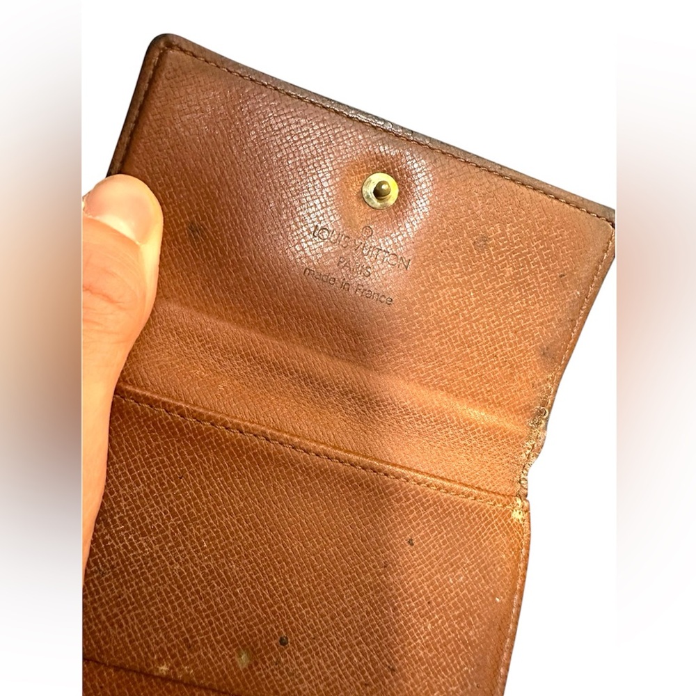 Authentic Louis Vuitton Monogram Portefeiulle Elise Trifold Wallet - Picture 7 of 7